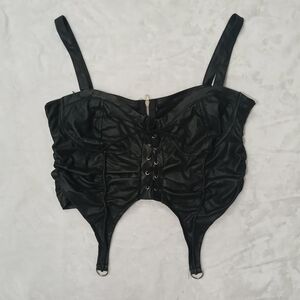 Halfheart Bustier Corset Small Black size L